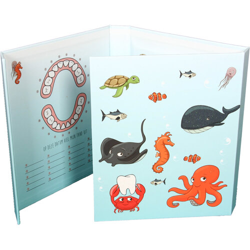 Tandenpret Tandenboekje 'Neptunus'