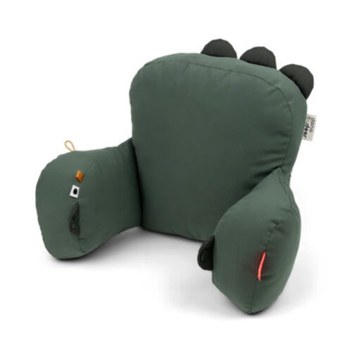 Done By Deer Pram pillow - Croco - Green Done By Deer Pram pillow - Croco - Green