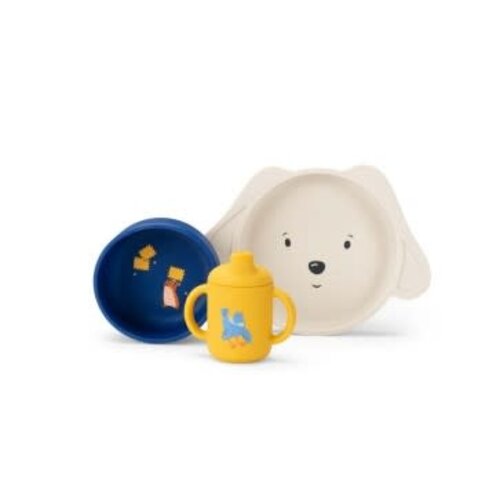 Moulin Roty Baby dish set Puce & Pilou Moulin Roty Baby dish set Puce & Pilou