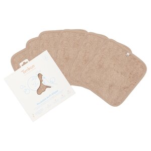 Timboo Timboo - herbruikbare zachte doekjes 6stk savannah sand