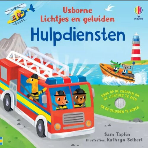 Usborne Geluidenboek Hulpdiensten 1+ Usborne Geluidenboek Hulpdiensten 1+