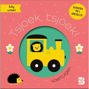 Clavis Kijkboekje met spiegeltje: Tsjoek, tsjoe Clavis Kijkboekje met spiegeltje: Tsjoek, tsjoe