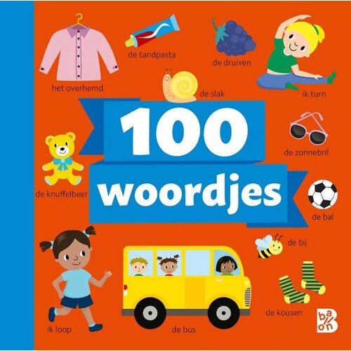 Ballon 100 woordjes kijkboek. kartonboek. 1+ Ballon 100 woordjes kijkboek. kartonboek. 1+
