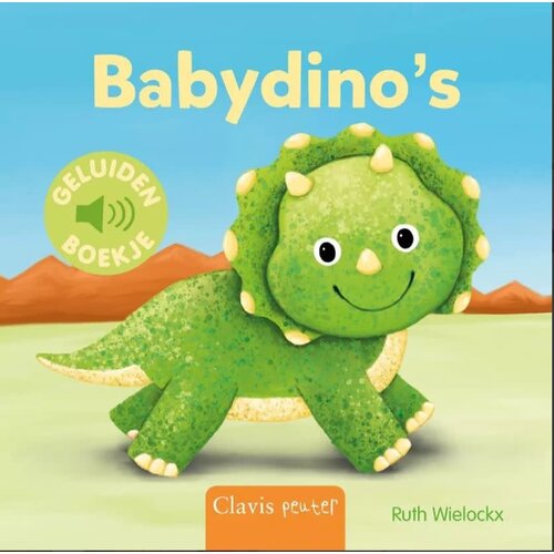 clavis Geluidenboek: Babydino's. (Nieuw) 1+ clavis Geluidenboek: Babydino's. (Nieuw) 1+