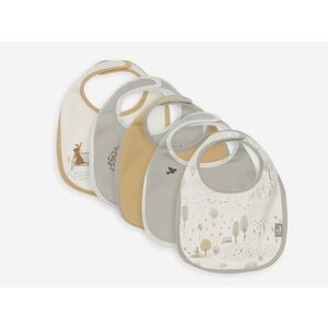 Jollein Slab Jersey Waterproof - Tiny Park - 5 Stuks Jollein Slab Jersey Waterproof - Tiny Park - 5 Stuks