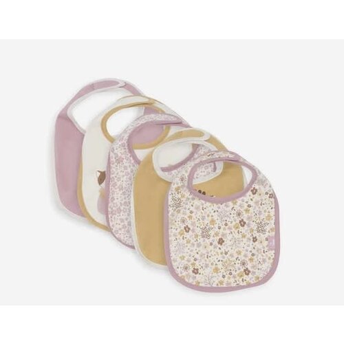 Jollein Slab Jersey Waterproof - Flower Fairies - 5 Stuks Jollein Slab Jersey Waterproof - Flower Fairies - 5 Stuks
