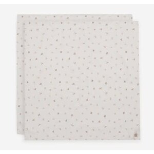 Jollein Hydrofiele Doek Large 115x115cm - Animal Friends - 2 Stuks