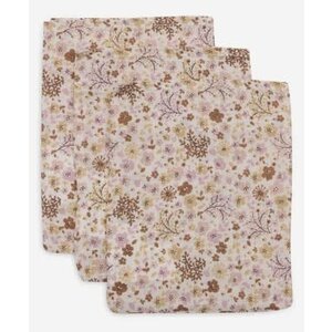 Jollein Hydrofiel Washandje 15x20cm - Flower Fairies - 3 Stuks