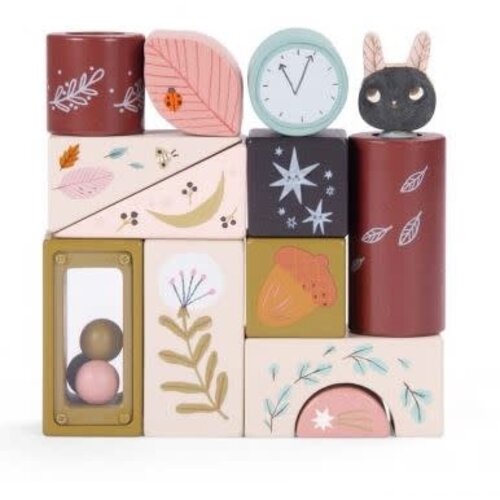 Moulin Roty Stack-up activity cubes Après la Pluie Moulin Roty Stack-up activity cubes Après la Pluie