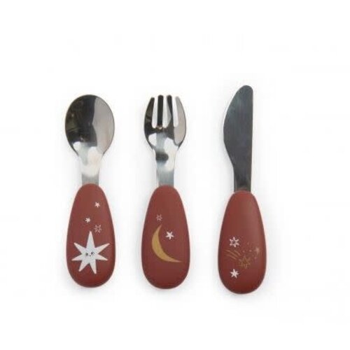 Moulin Roty Set of cutlery Après la pluie Moulin Roty Set of cutlery Après la pluie