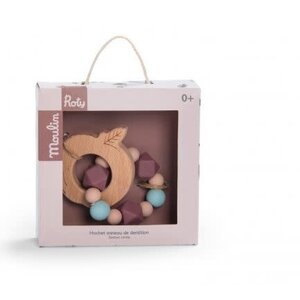 Moulin Roty Apple teething ring rattle Après la Pluie