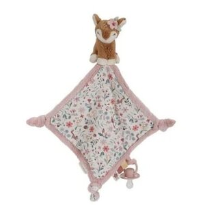Little Dutch Knuffeldoekje print Hert - Roze - Fairy Garden