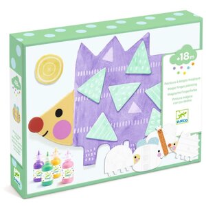 Djeco Knutseldoos - Magische Vingerverf "Kleine Vormen" (+18m)