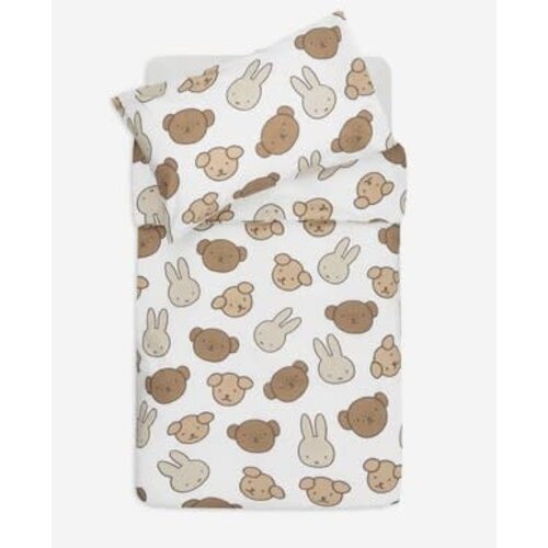 Jollein Dekbedovertrek met sloop 100x140cm - Miffy and Friends