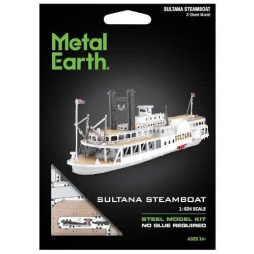 Metal Earth metalen puzzel stoomboot Metal Earth metalen puzzel stoomboot