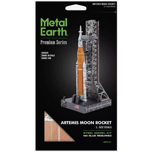 Metal Earth metalen puzzel raket Metal Earth metalen puzzel raket