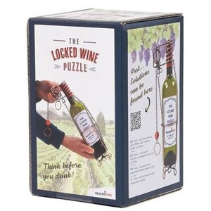 recenttoys breinbreker puzzel locked wine
