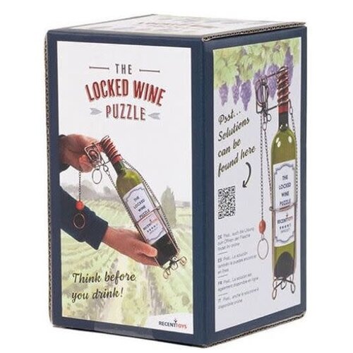 recenttoys breinbreker puzzel locked wine recenttoys breinbreker puzzel locked wine