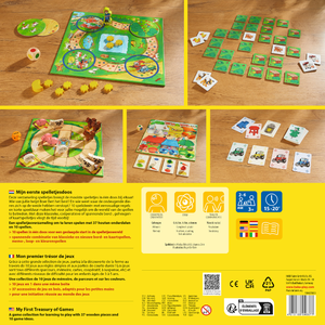 HABA Mijn eerste spelletjesdoos - De grote spelletjesverzameling