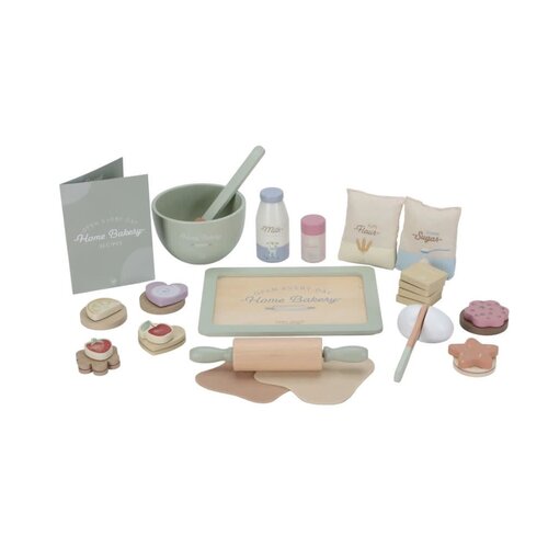 Little Dutch Houten bakset – Meerkleurig – Essentials Little Dutch Houten bakset – Meerkleurig – Essentials