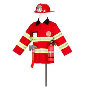 Souza Fireman Set, 4-7 jaar, 104-122cm Souza Fireman Set, 4-7 jaar, 104-122cm