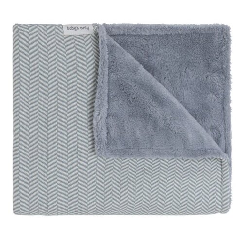 Baby's Only Wiegdeken teddy Dawn nordic blue/ecru Baby's Only Wiegdeken teddy Dawn nordic blue/ecru