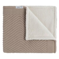 Wiegdeken teddy Grace beige