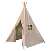 Tipi tent taupe canvas