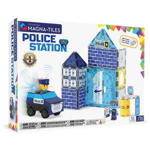 Magna-Tiles MAGNA-TILES® Police Station 35-Piece Set
