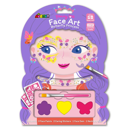 Avenir Face Art - Vlinderprinses
