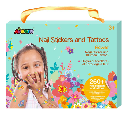 Avenir Nail Stickers & Tattoos - Bloemen