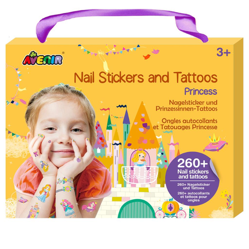 Avenir Nail Stickers & Tattoos - Prinses