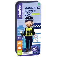 Magnetische puzzeldoos -  Politie Officier