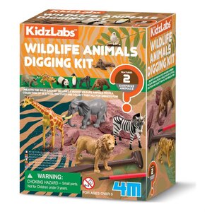 4m Kidzlabs - Graafset Wilde Dieren