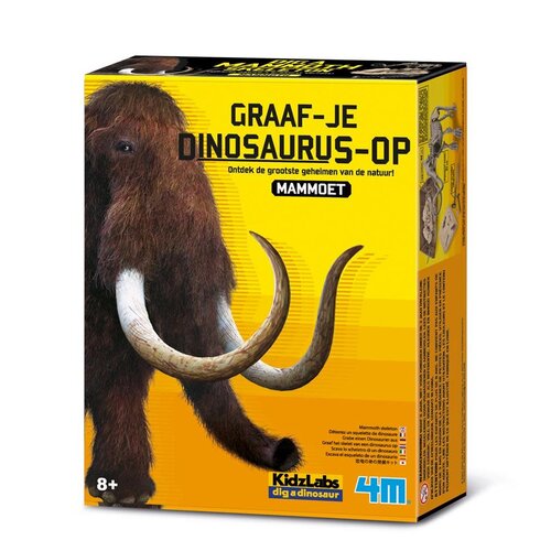 4m Kidzlabs - Graaf Je Dino Op 'Mammoet'