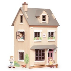 Tender Leaf Poppenhuis - Villa Foxtail (44x37.5x71) + 1 SET MEUBELS Tender Leaf Poppenhuis - Villa Foxtail (44x37.5x71) + 1 SET MEUBELS