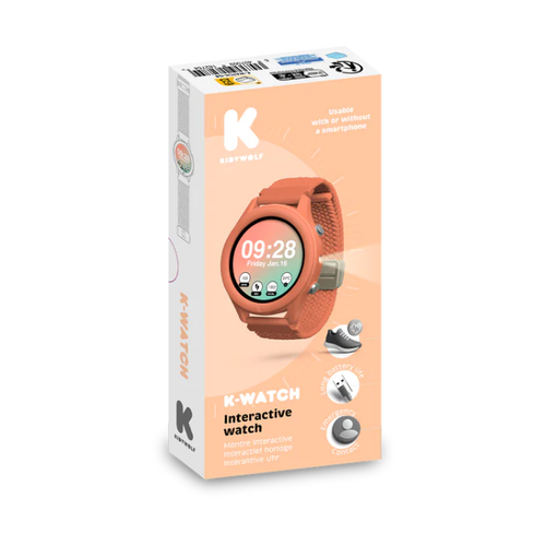 kidywolf KIDYWATCH - Interactieve horloge "Roze"