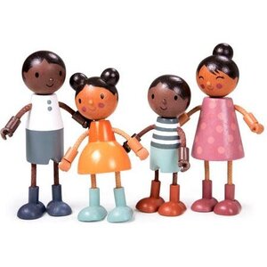 Tender Leaf TL Poppenhuis Popjes - Familie Humming Bird