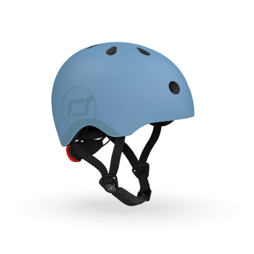 Scoot & Ride SCOOT AND RIDE - HELMET S/M - STEEL