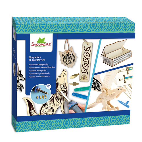 Sycomore Lovely box - Pyrografie - Keltische modellen