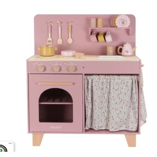 Little Dutch Houten speelkeuken - Roze