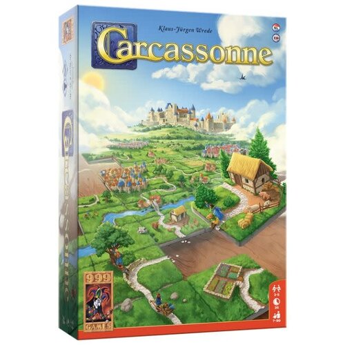 999 Games Carcassonne: het basisspel - bordspel