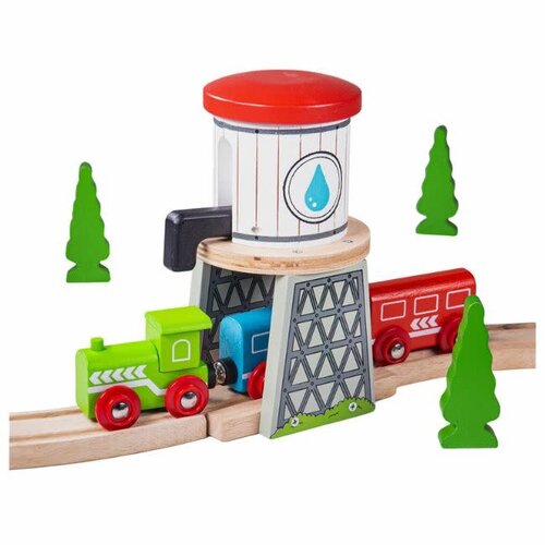 BigJigs Bigjigs Houten Rails Watertoren