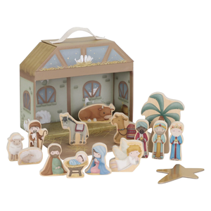 Little Dutch Kerststal speelkoffer 2025