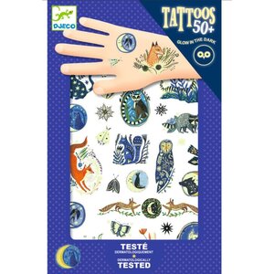 Djeco Tattoos - Nachtelijke reflecties (GITD)