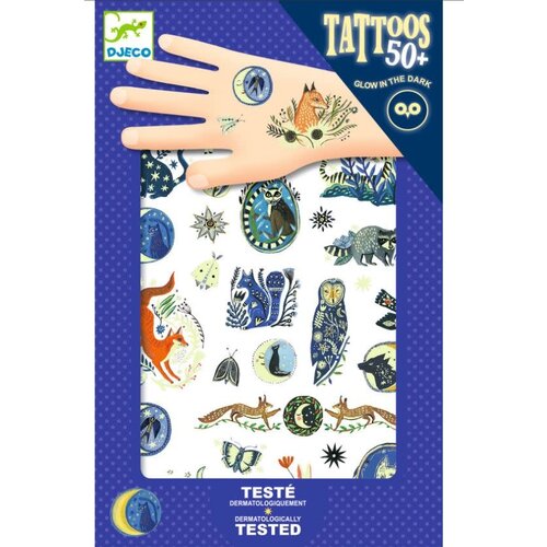 Djeco Tattoos - Nachtelijke reflecties (GITD)