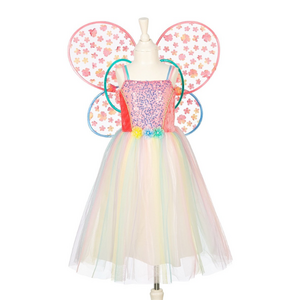 Souza Flora jurk + vleugels, 5-7 jaar, 110-122 cm