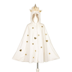 Souza Unicorn cape off white, 4-8 jaar, 104-128 cm
