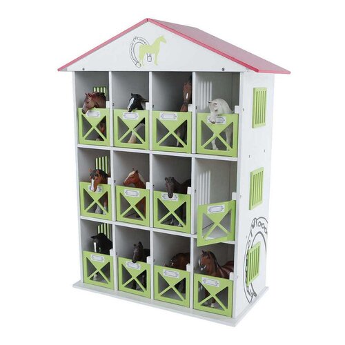 Paarden Opbergbox met 12 Boxen