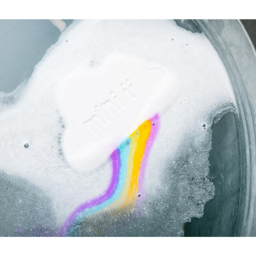 Mini Ü Badbruisballen Regenboog Wolk 3stuks